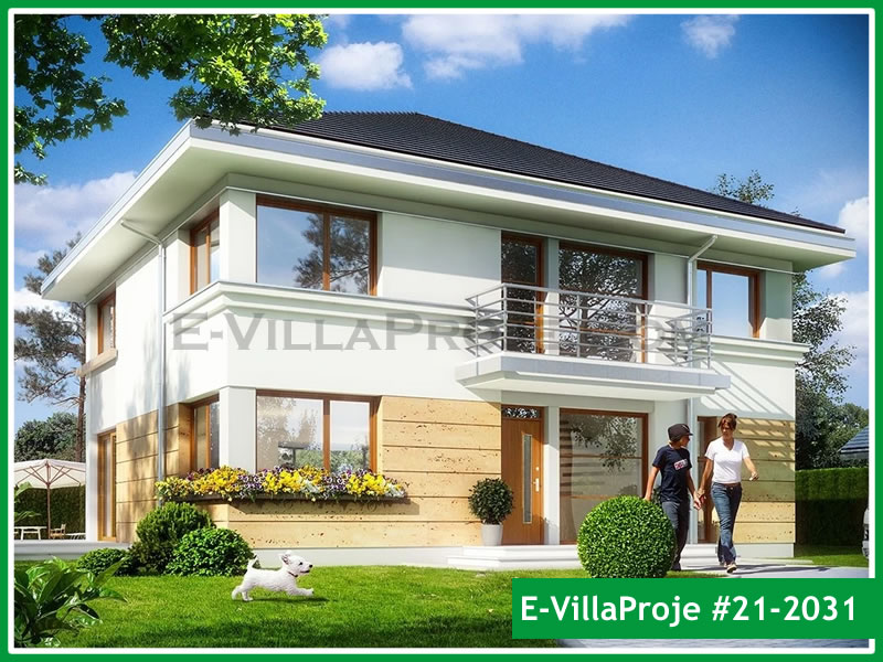 Ev Villa Proje #21 - 2031 Çelik Villa Modeli ve 3D Tasarımı
