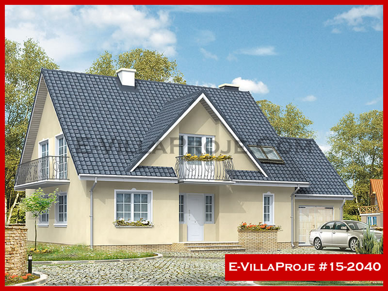 Ev Villa Proje #15 - 2040 Çelik Villa Modeli ve 3D Tasarımı