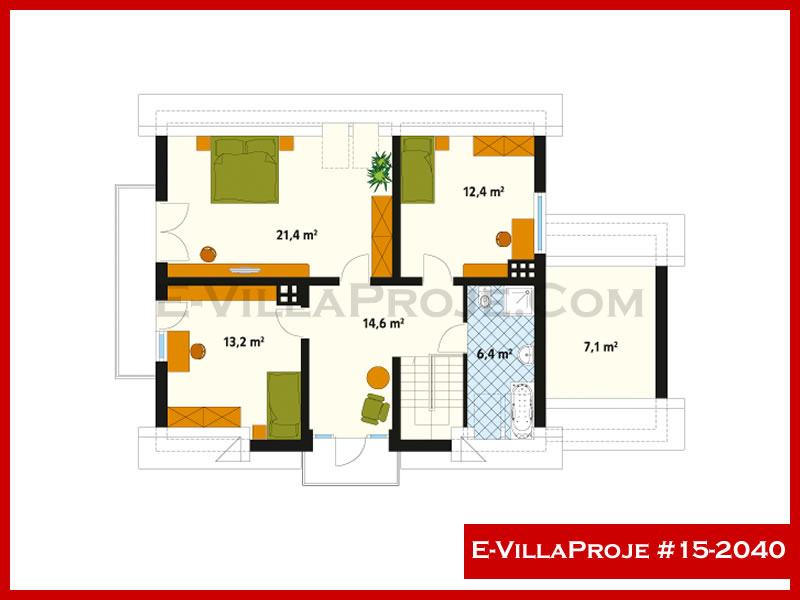 Ev Villa Proje #15 - 2040 Çelik Ev Projesi - Görsel 3