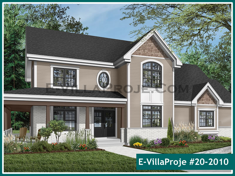 Ev Villa Proje #20 - 2010 Çelik Villa Modeli ve 3D Tasarımı