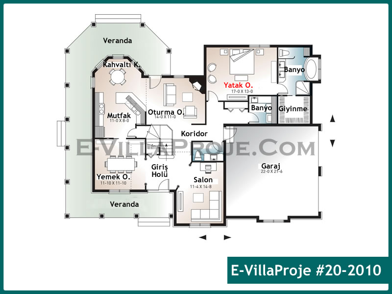 Ev Villa Proje #20 - 2010 Çelik Ev Projesi - Görsel 2