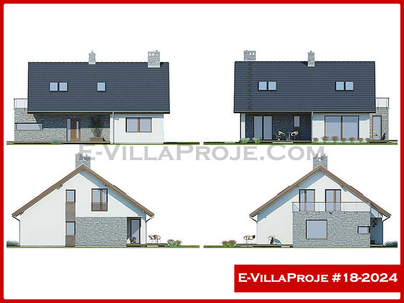 Ev Villa Proje #18 - 2024 Çelik Ev Projesi - Görsel 13
