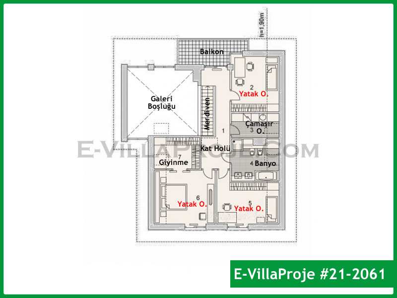 Ev Villa Proje #21 - 2061 Çelik Ev Projesi - Görsel 3