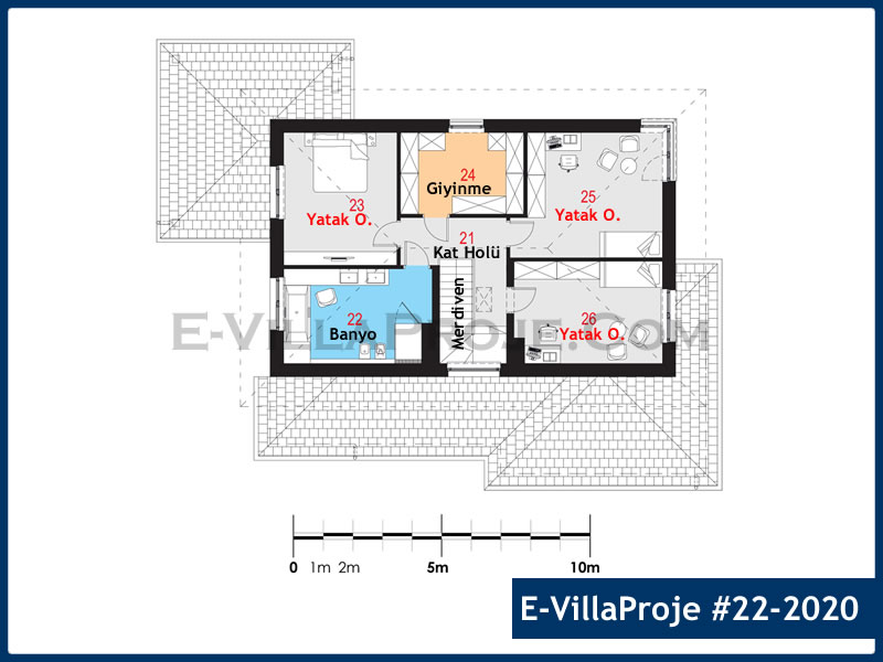 Ev Villa Proje #22 - 2020 Çelik Ev Projesi - Görsel 3