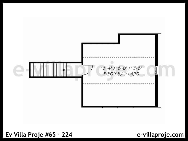 Ev Villa Proje #65 - 224 Çelik Ev Projesi - Görsel 3