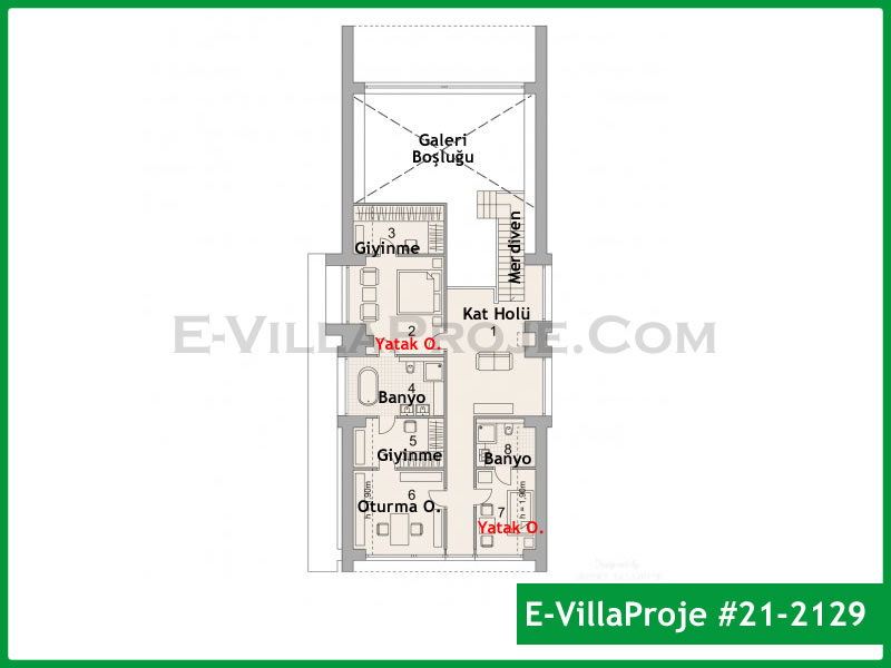 Ev Villa Proje #21 - 2129 Çelik Ev Projesi - Görsel 3