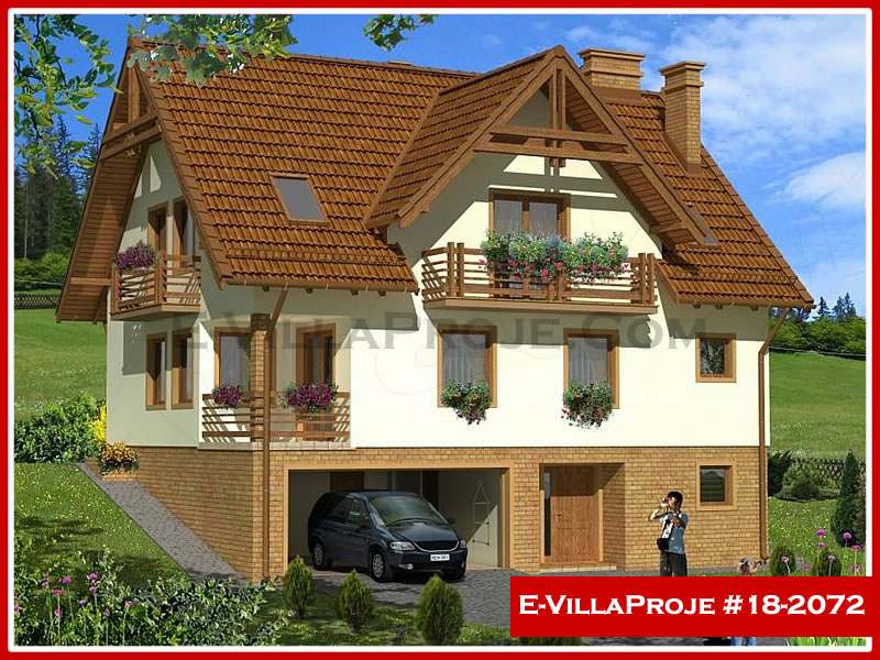 Ev Villa Proje #18 - 2072 Çelik Villa Modeli ve 3D Tasarımı
