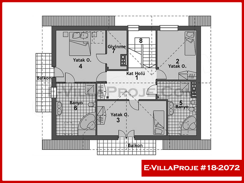 Ev Villa Proje #18 - 2072 Çelik Ev Projesi - Görsel 3