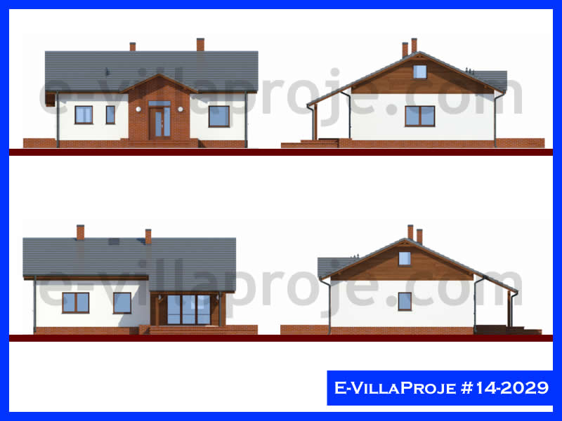 Ev Villa Proje #14 - 2029 Çelik Ev Projesi - Görsel 5