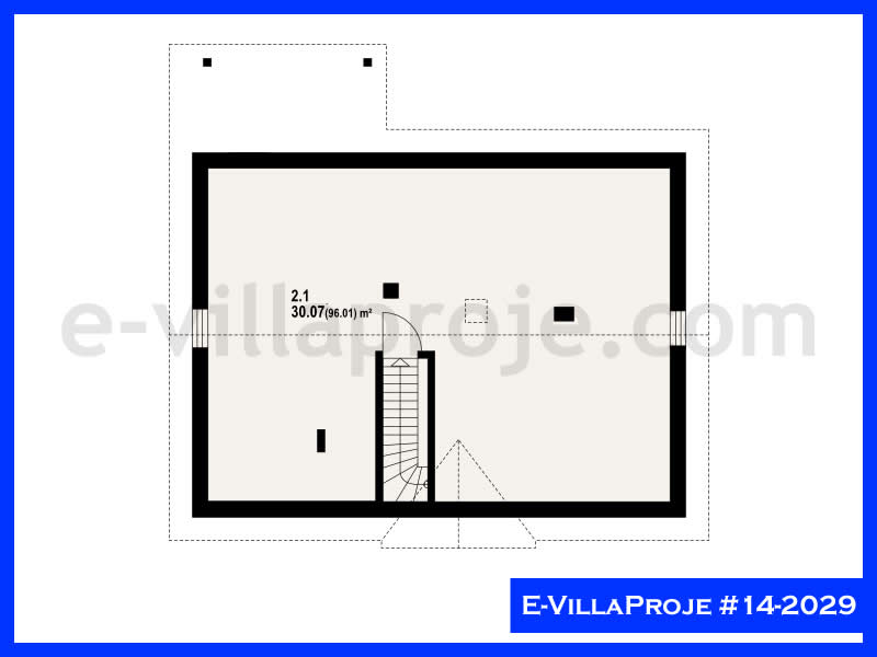 Ev Villa Proje #14 - 2029 Çelik Ev Projesi - Görsel 3