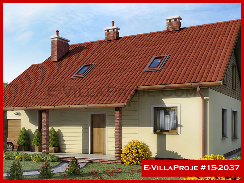 Ev Villa Proje #15 - 2037 Çelik Villa Projesi 3D Mimari Tasarımı