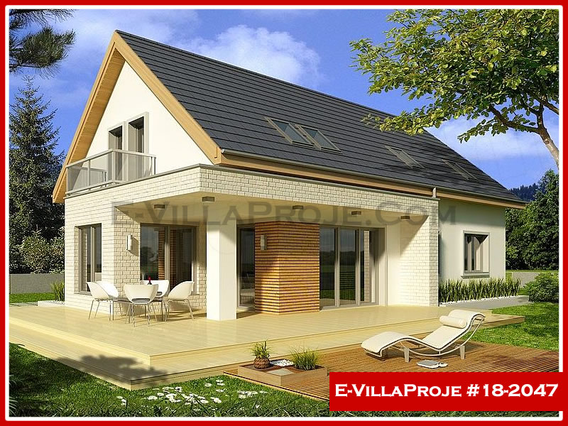 Ev Villa Proje #18 - 2047 Çelik Villa Modeli ve 3D Tasarımı