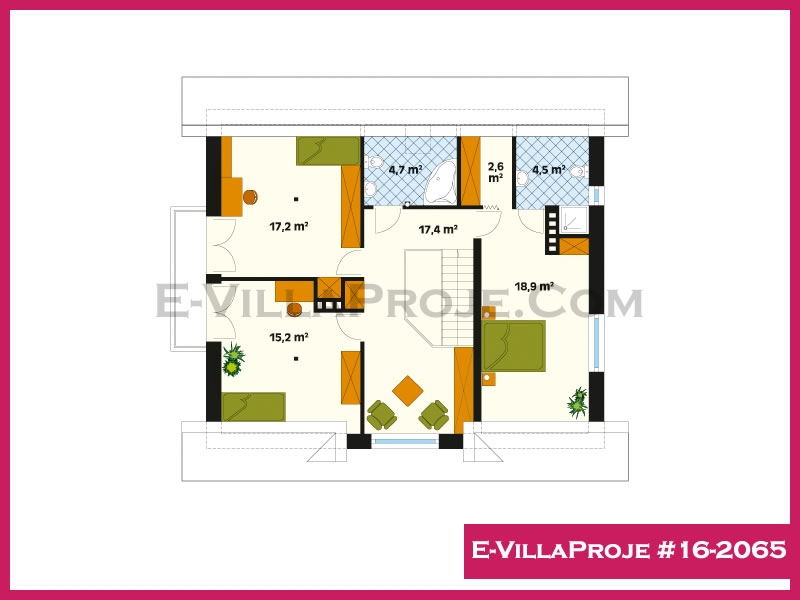 Ev Villa Proje #16 - 2065 Çelik Ev Projesi - Görsel 3