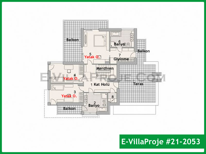 Ev Villa Proje #21 - 2053 Çelik Ev Projesi - Görsel 3