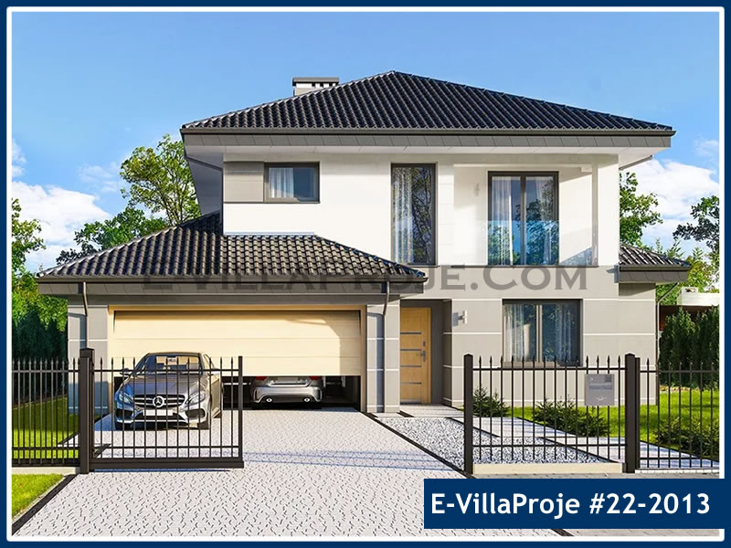 Ev Villa Proje #22 - 2013 Çelik Villa Modeli ve 3D Tasarımı