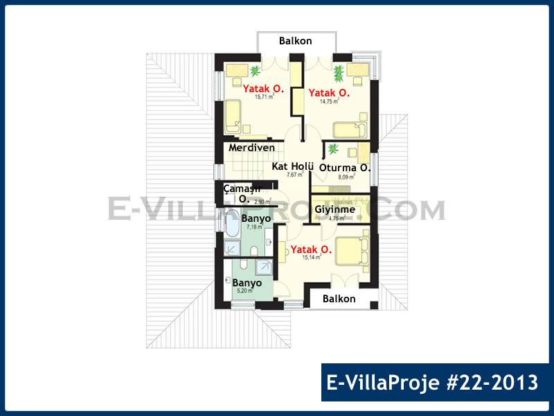 Ev Villa Proje #22 - 2013 Çelik Ev Projesi - Görsel 3