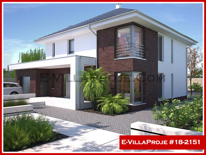 Ev Villa Proje #18 - 2151 Çelik Villa Modeli ve 3D Tasarımı