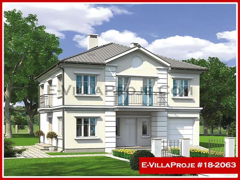 Ev Villa Proje #18 - 2063 Çelik Villa Modeli ve 3D Tasarımı