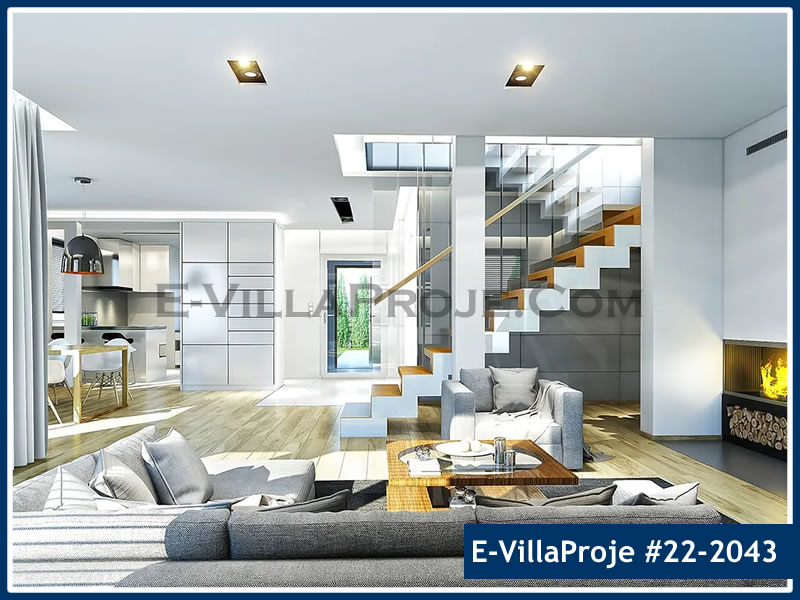 Ev Villa Proje #22 - 2043 Çelik Ev Projesi - Görsel 9