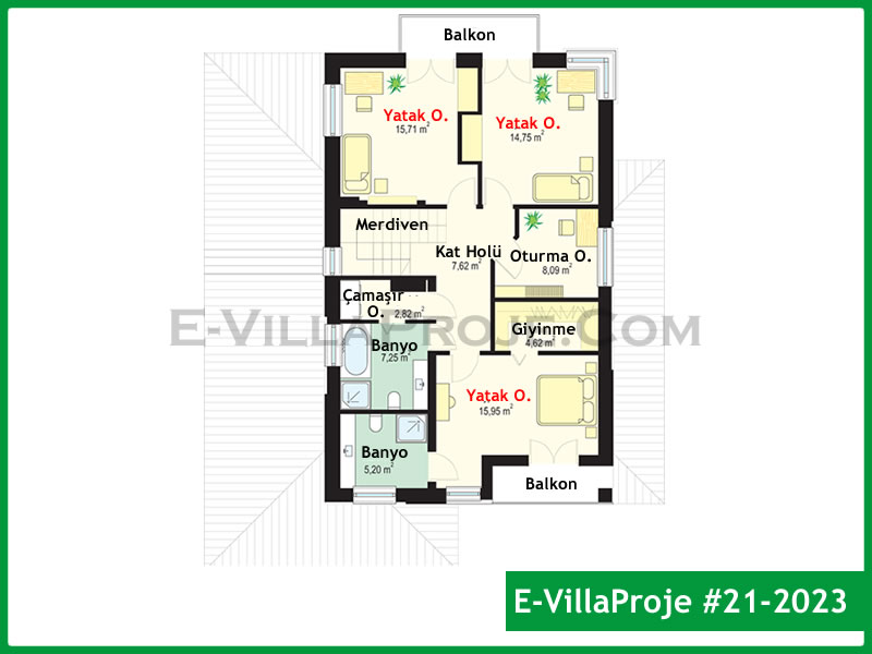 Ev Villa Proje #21 - 2023 Çelik Ev Projesi - Görsel 3