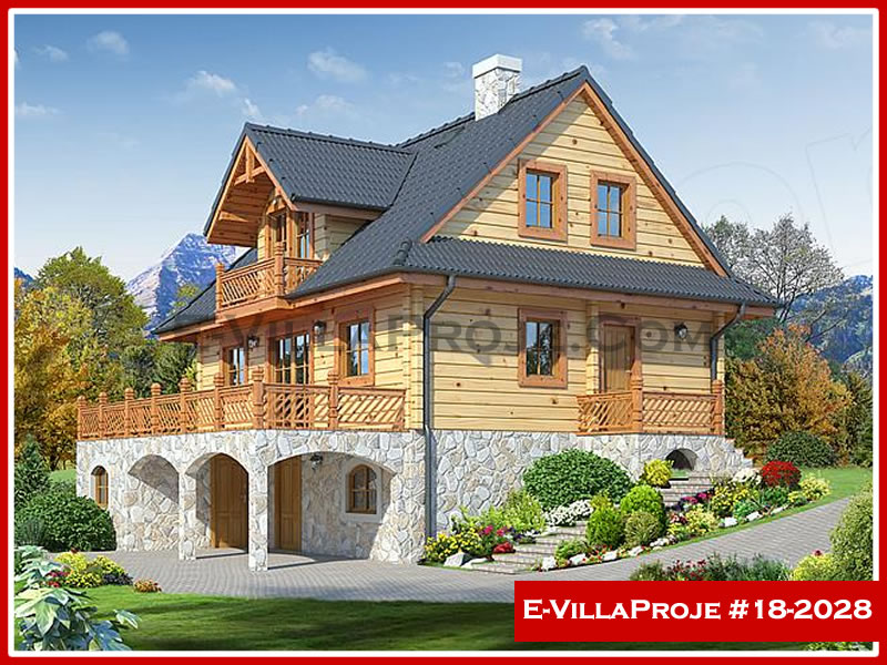 Ev Villa Proje #18 - 2028 Çelik Villa Modeli ve 3D Tasarımı