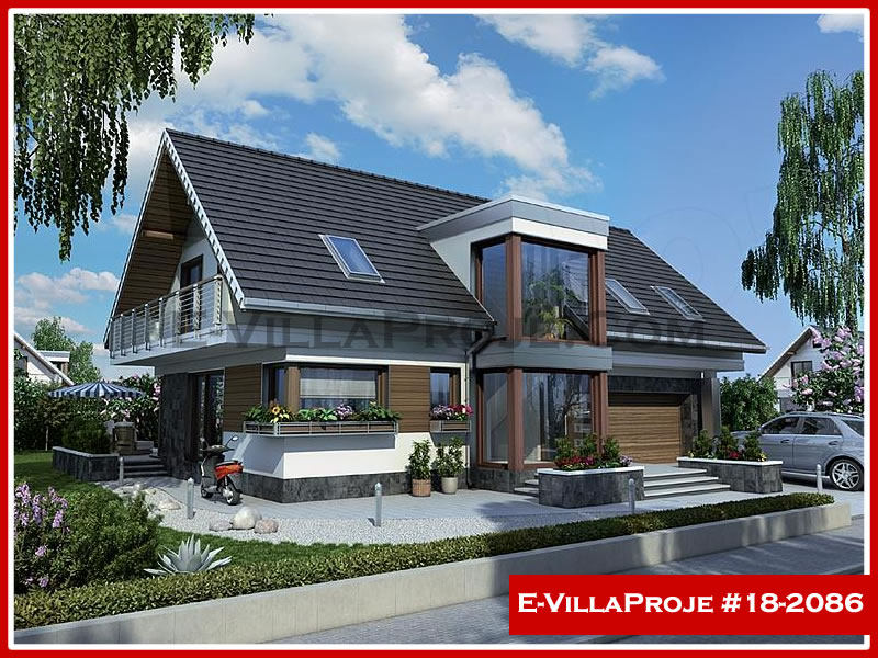Ev Villa Proje #18 - 2086 Çelik Villa Modeli