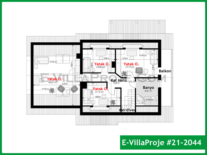 Ev Villa Proje #21 - 2044 Çelik Ev Projesi - Görsel 3