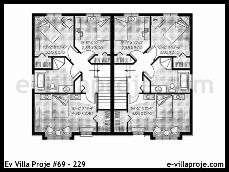 Ev Villa Proje #69 - 229 Çelik Ev Projesi - Görsel 2