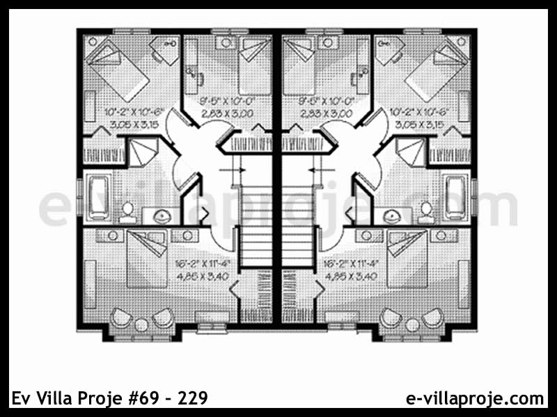 Ev Villa Proje #69 - 229 Çelik Ev Projesi - Görsel 3