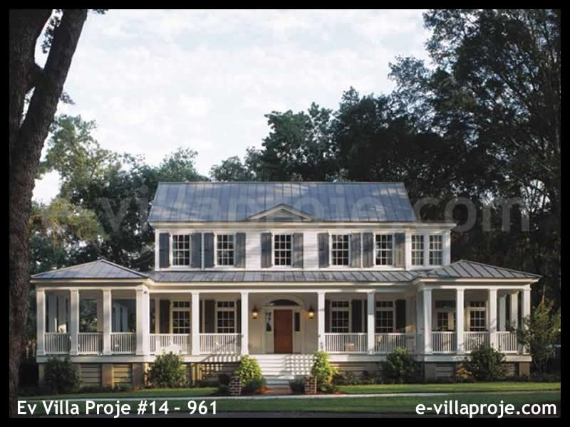 Ev Villa Proje #14 - 961 Çelik Villa Modeli ve 3D Tasarımı