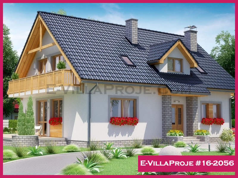 Ev Villa Proje #16 - 2056 Çelik Villa Modeli ve 3D Tasarımı