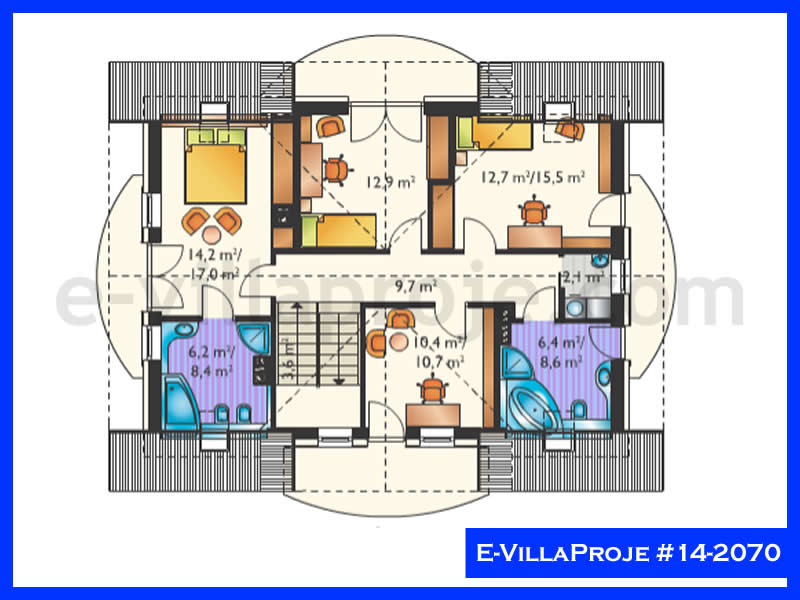 Ev Villa Proje #14 - 2070 Çelik Ev Projesi - Görsel 3