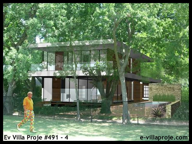 Ev Villa Proje #491 - 4 Çelik Ev Projesi - Görsel 4