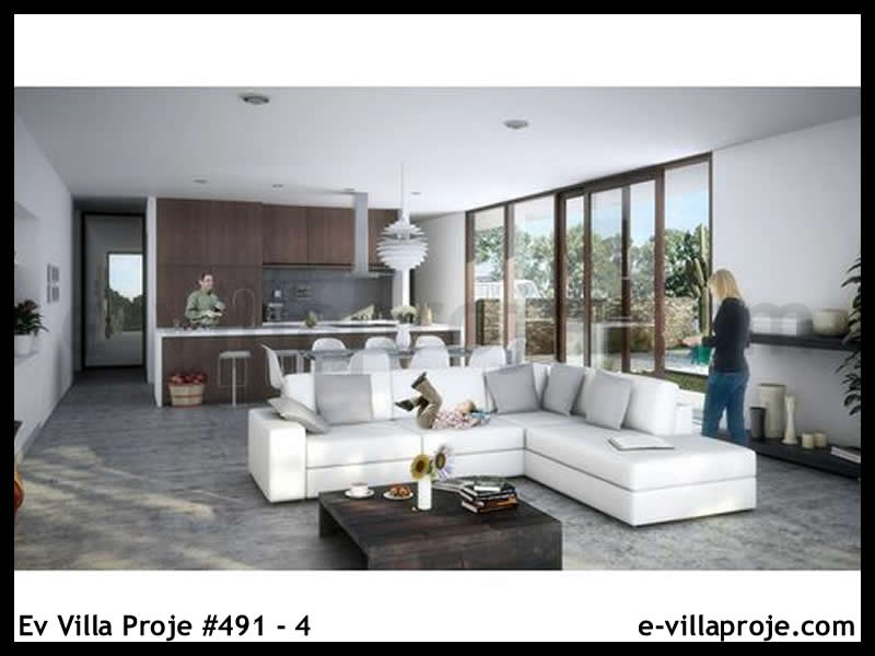 Ev Villa Proje #491 - 4 Çelik Ev Projesi - Görsel 5