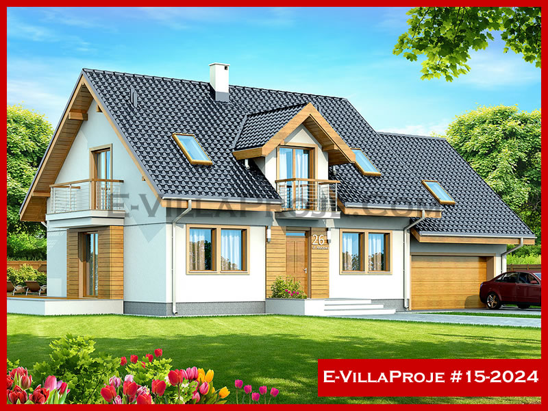 Ev Villa Proje #15 - 2024 Çelik Villa Modeli ve 3D Tasarımı
