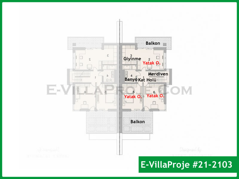 Ev Villa Proje #21 - 2103 Çelik Ev Projesi - Görsel 3