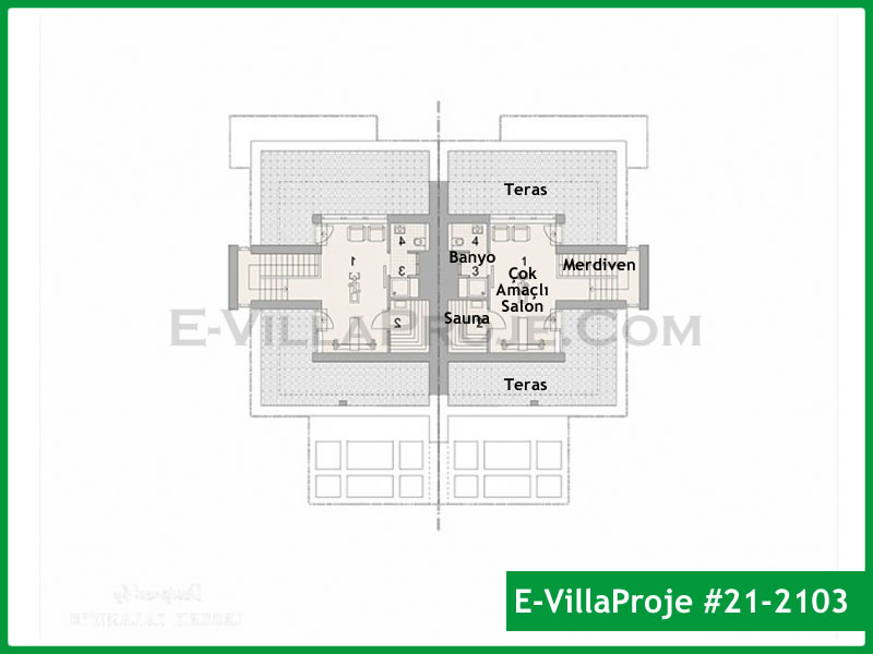 Ev Villa Proje #21 - 2103 Çelik Ev Projesi - Görsel 4