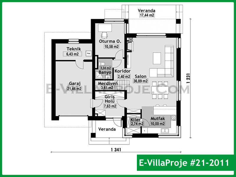 Ev Villa Proje #21 - 2011 Çelik Ev Projesi - Görsel 2