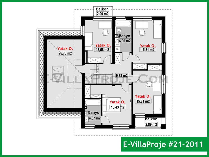 Ev Villa Proje #21 - 2011 Çelik Ev Projesi - Görsel 3