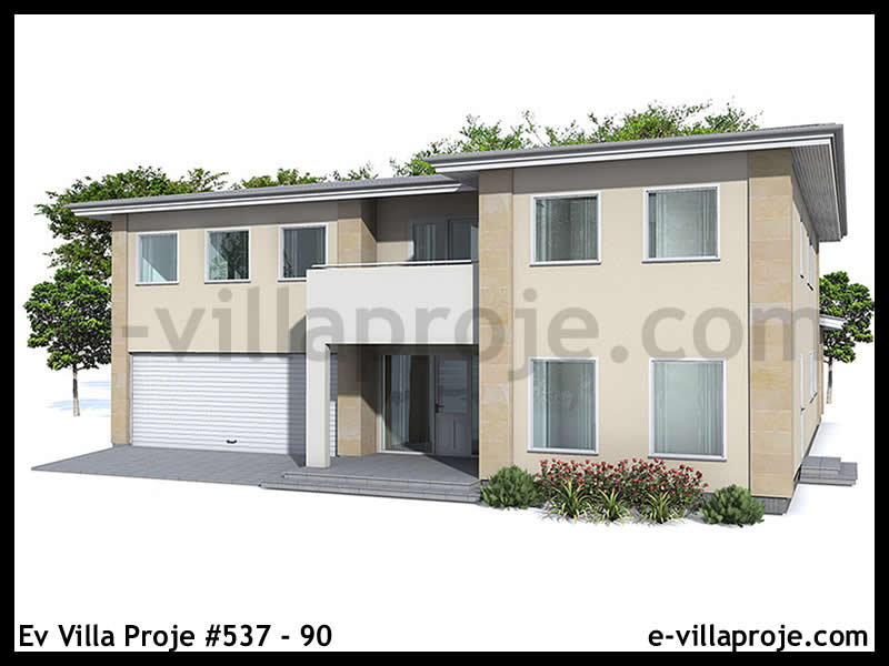 Ev Villa Proje #537 - 90 Çelik Ev Projesi - Görsel 6