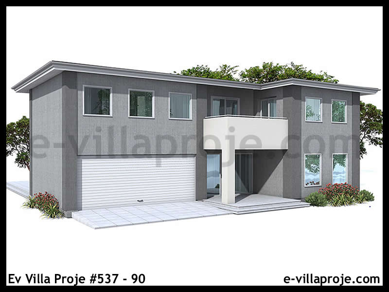 Ev Villa Proje #537 - 90 Çelik Ev Projesi - Görsel 8
