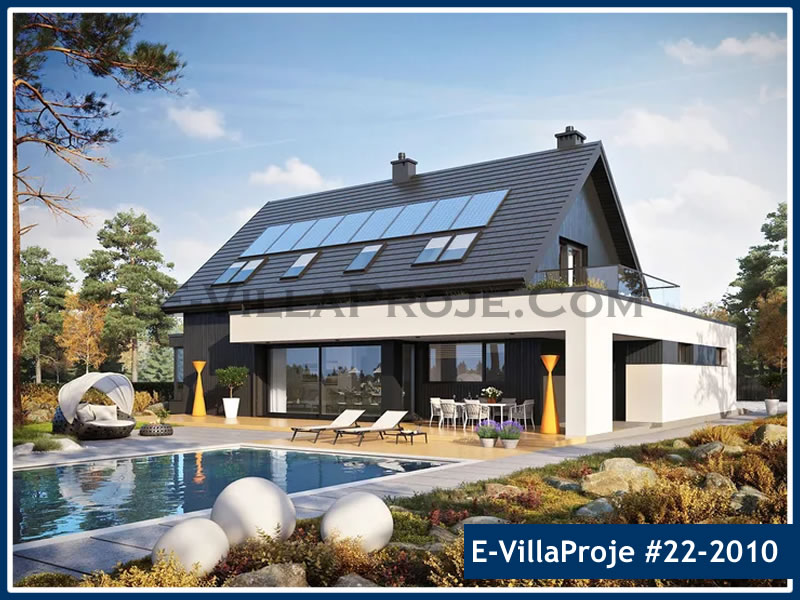Ev Villa Proje #22 - 2010 Çelik Villa Modeli ve 3D Tasarımı