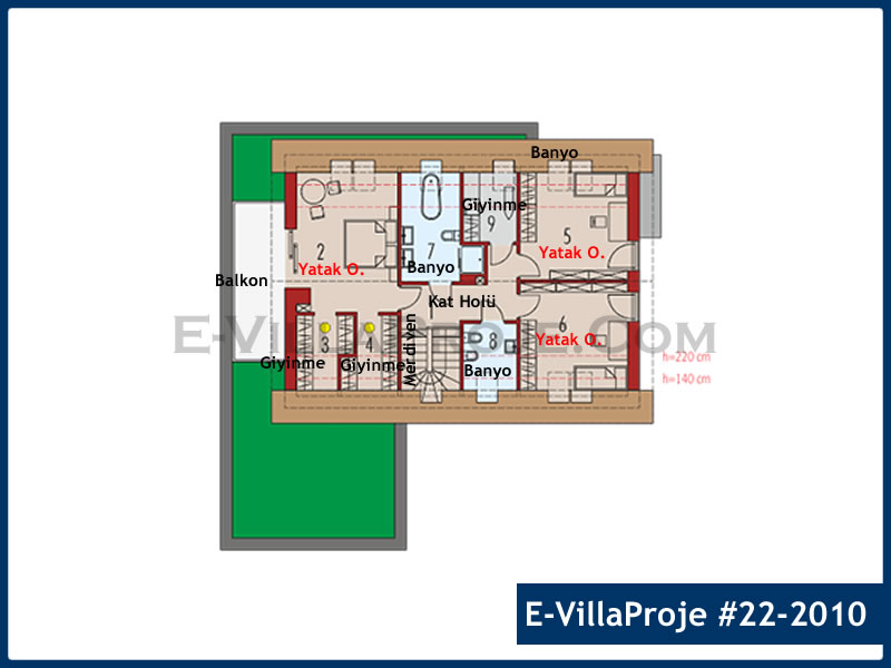 Ev Villa Proje #22 - 2010 Çelik Ev Projesi - Görsel 3