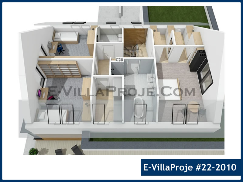 Ev Villa Proje #22 - 2010 Çelik Ev Projesi - Görsel 8