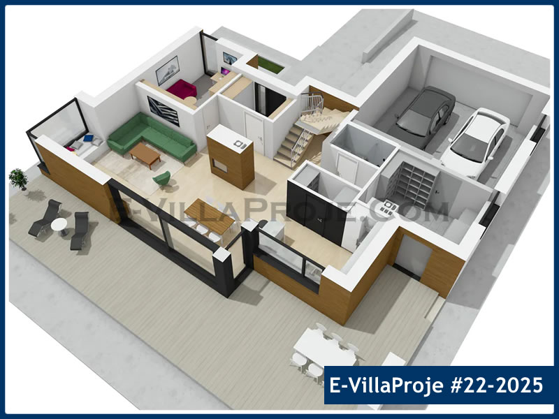 Ev Villa Proje #22 - 2025 Çelik Ev Projesi - Görsel 7