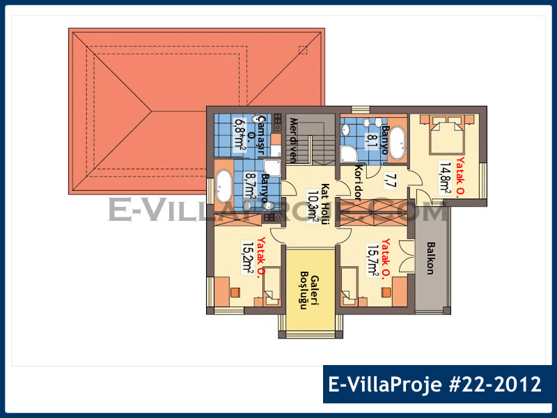 Ev Villa Proje #22 - 2012 Çelik Ev Projesi - Görsel 3