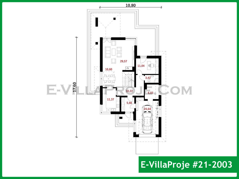 Ev Villa Proje #21 - 2003 Çelik Ev Projesi - Görsel 2