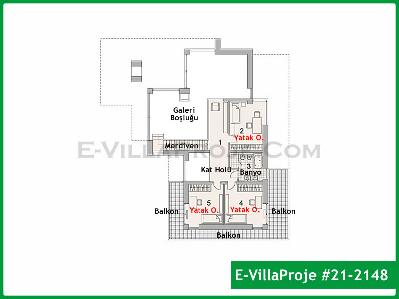 Ev Villa Proje #21 - 2148 Çelik Ev Projesi - Görsel 3