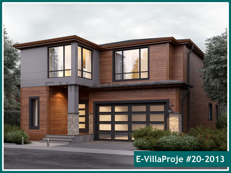 Ev Villa Proje #20 - 2013 Çelik Villa Modeli ve 3D Tasarımı