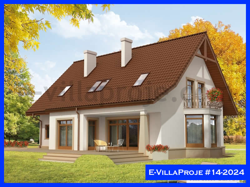 Ev Villa Proje #14 - 2024 Çelik Villa Projesi 3D Mimari Tasarımı
